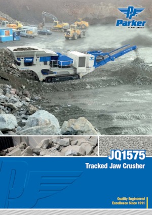 Postrojenja za reciklažu ruševina Parker JQ1575