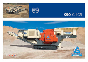 Postrojenja za reciklažu ruševina Gasparin K 90C