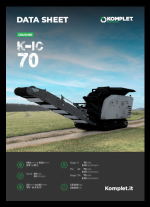 Postrojenja za reciklažu ruševina Komplet K-IC 70