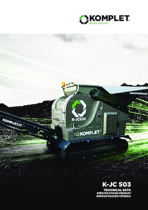 Postrojenja za reciklažu ruševina Komplet K-JC 503