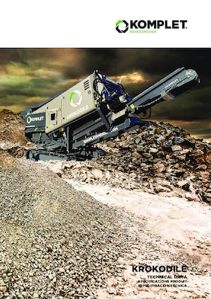 Postrojenja za reciklažu ruševina Komplet KROKODILE