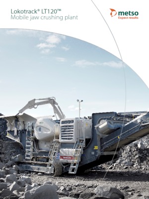 Postrojenja za reciklažu ruševina Metso Lokotrack LT 120