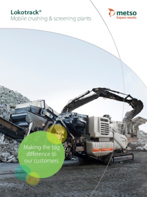 Postrojenja za reciklažu ruševina Metso Lokotrack LT 1418 E