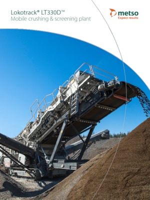 Postrojenja za reciklažu ruševina Metso Lokotrack LT 330 D