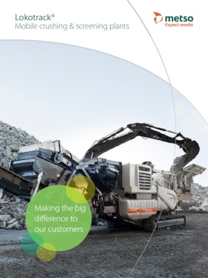 Postrojenja za reciklažu ruševina Metso Lokotrack LT 9100 E