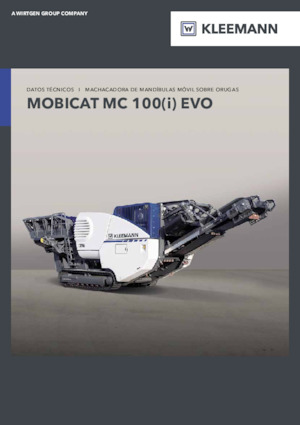 Postrojenja za reciklažu ruševina Kleemann MC 100 EVO