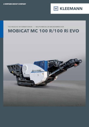 Postrojenja za reciklažu ruševina Kleemann MC 100 Ri EVO