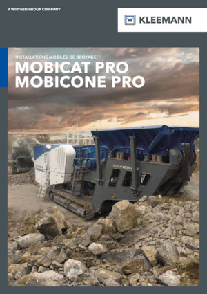 Postrojenja za reciklažu ruševina Kleemann MCO 110(i) PRO