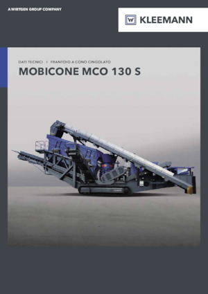 Postrojenja za reciklažu ruševina Kleemann MCO 130 S PRO