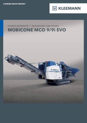 Postrojenja za reciklažu ruševina Kleemann MCO 9i EVO