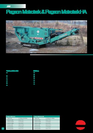 Postrojenja za reciklažu ruševina Powerscreen METROTRAK HA