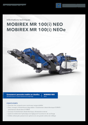 Postrojenja za reciklažu ruševina Kleemann MR 100i NEO