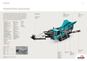 Postrojenja za reciklažu ruševina Powerscreen PREMIERTRAK 400X