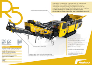 Postrojenja za reciklažu ruševina Keestrack R5e