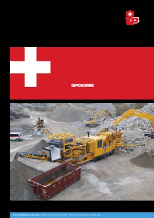 Postrojenja za reciklažu ruševina Gipo RC 130 C