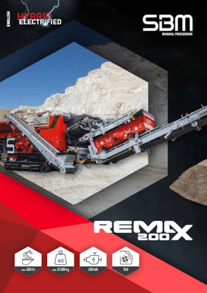 Postrojenja za reciklažu ruševina SBM REMAX 200