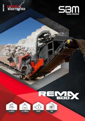 Postrojenja za reciklažu ruševina SBM REMAX 600