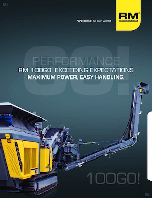 Postrojenja za reciklažu ruševina Rubble Master RM 100GO!