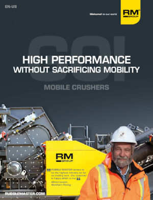 Postrojenja za reciklažu ruševina Rubble Master RM 120X