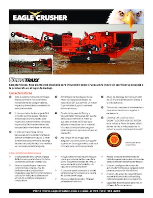 Postrojenja za reciklažu ruševina Eagle Crusher UltraTraxx 