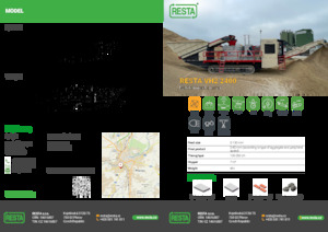 Postrojenja za reciklažu ruševina RESTA VH2 2400