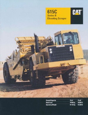 Strugalice Caterpillar 615 C ll