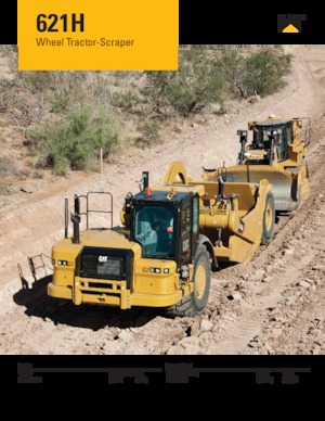 Strugalice Caterpillar 621H