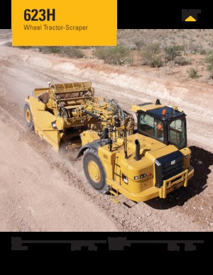 Strugalice Caterpillar 623H