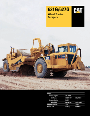 Strugalice Caterpillar 621G Auger