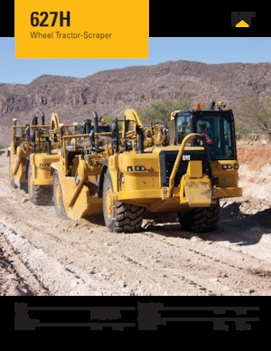 Strugalice Caterpillar 627H