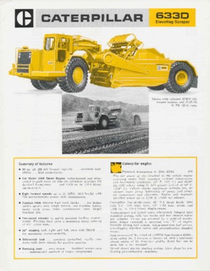 Strugalice Caterpillar 633D