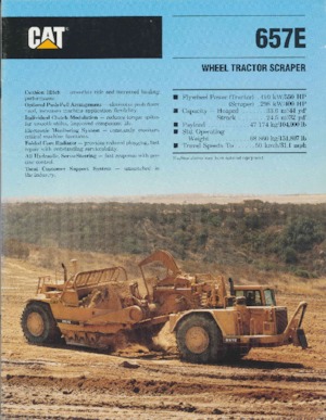 Strugalice Caterpillar 657 E