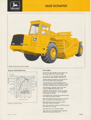 Strugalice John Deere Construction 862B