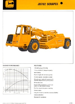Strugalice John Deere Construction JD762