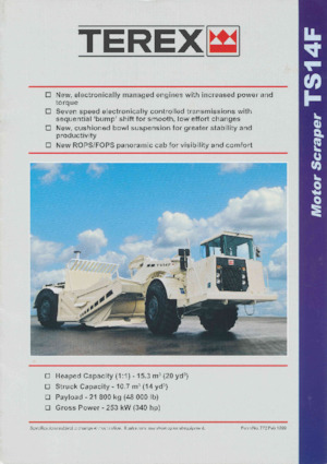 Strugalice Terex TS14F