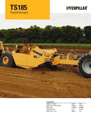 Strugalice Caterpillar TS185