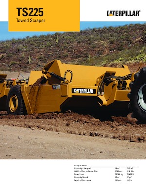 Strugalice Caterpillar TS225