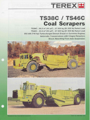 Strugalice Terex TS38C