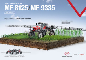 Samohodne poljske prskalice Massey Ferguson MF 9335
