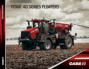 Samohodne poljske prskalice Case IH Titan 3540