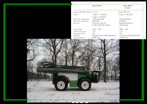 Samohodne poljske prskalice CHD Type 160-40