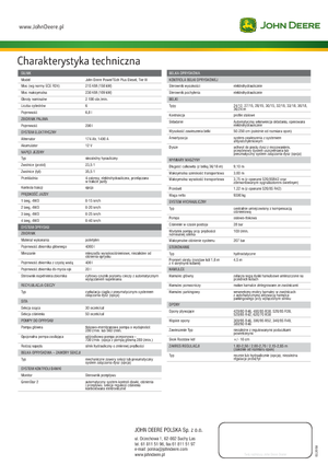 Samohodne poljske prskalice John Deere 5430i