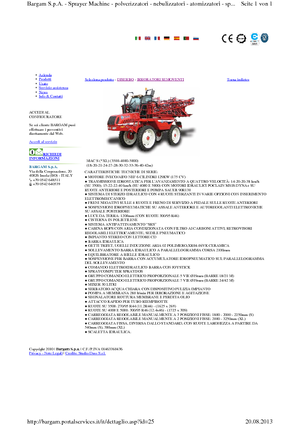 Samohodne poljske prskalice Bargam Mac 4000 S