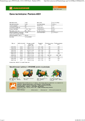 Samohodne poljske prskalice Amazone Pantera 4001 (33)