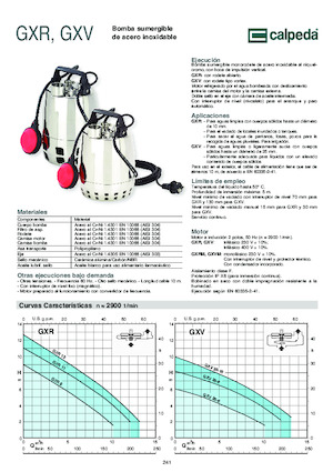 Kanalizacijske pumpe Calpeda GXR 12-20