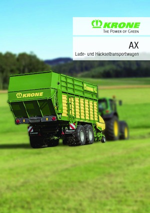 Prikolice za silažu Krone AX 310 D