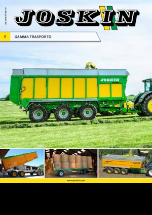 Prikolice za silažu Joskin DRAKKAR 8600/37T180