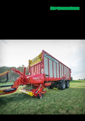 Prikolice za silažu Pöttinger Jumbo 10020 D