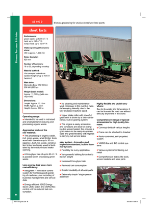 Strojevi za usitnjavanje Jenz AZ 460 D