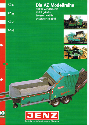 Strojevi za usitnjavanje Jenz AZ 35 D